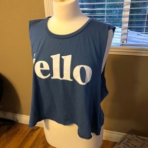 'ello Cropped top